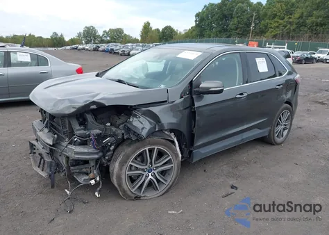 2019 Ford Edge Titanium from USA, damaged, VIN 2FMPK4K92KBB65900